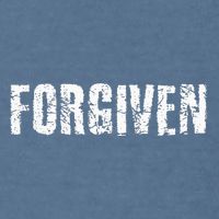 Forgiven Christian Inspirational Design Garment-Dyed Sweatshirt