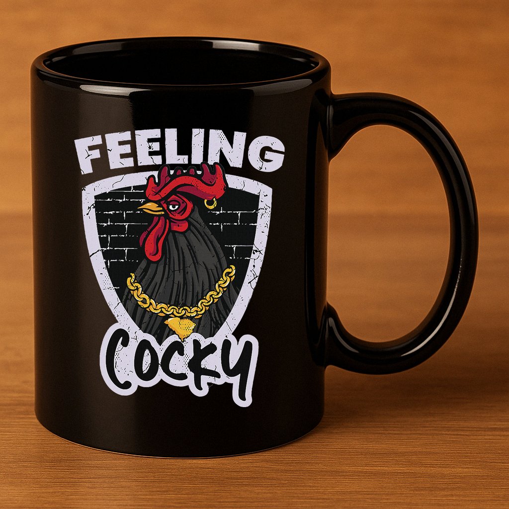 Feeling Cocky In South Carolina 11oz C Handle Ceramic Mug