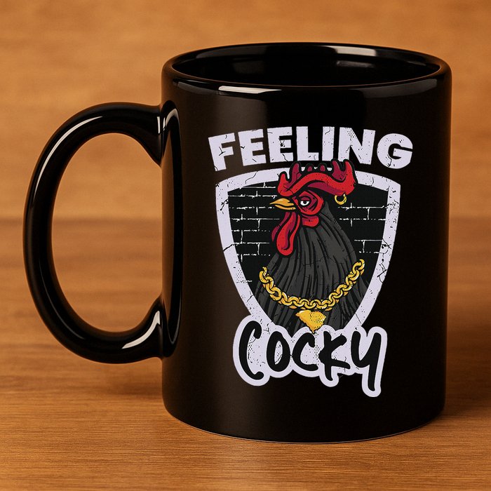 Feeling Cocky In South Carolina 11oz C Handle Ceramic Mug