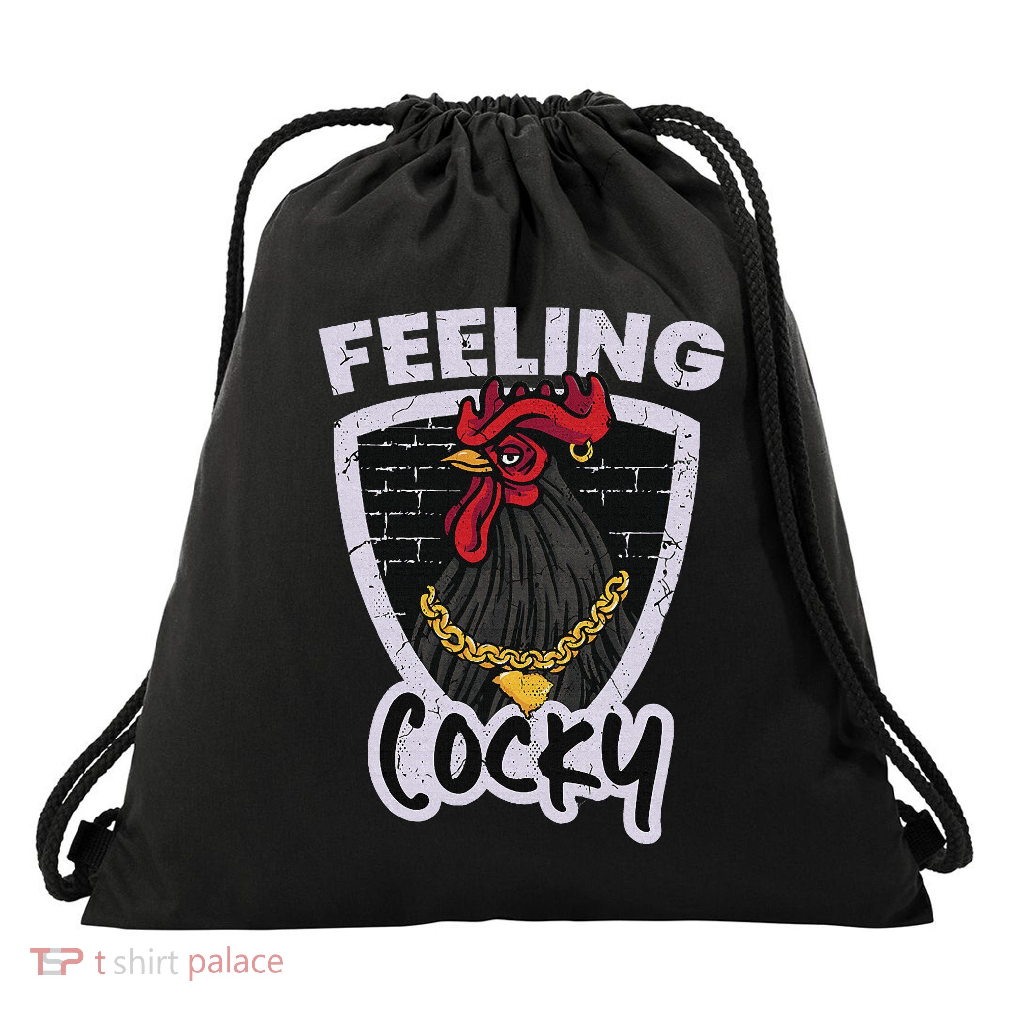 Feeling Cocky In South Carolina Drawstring Bag