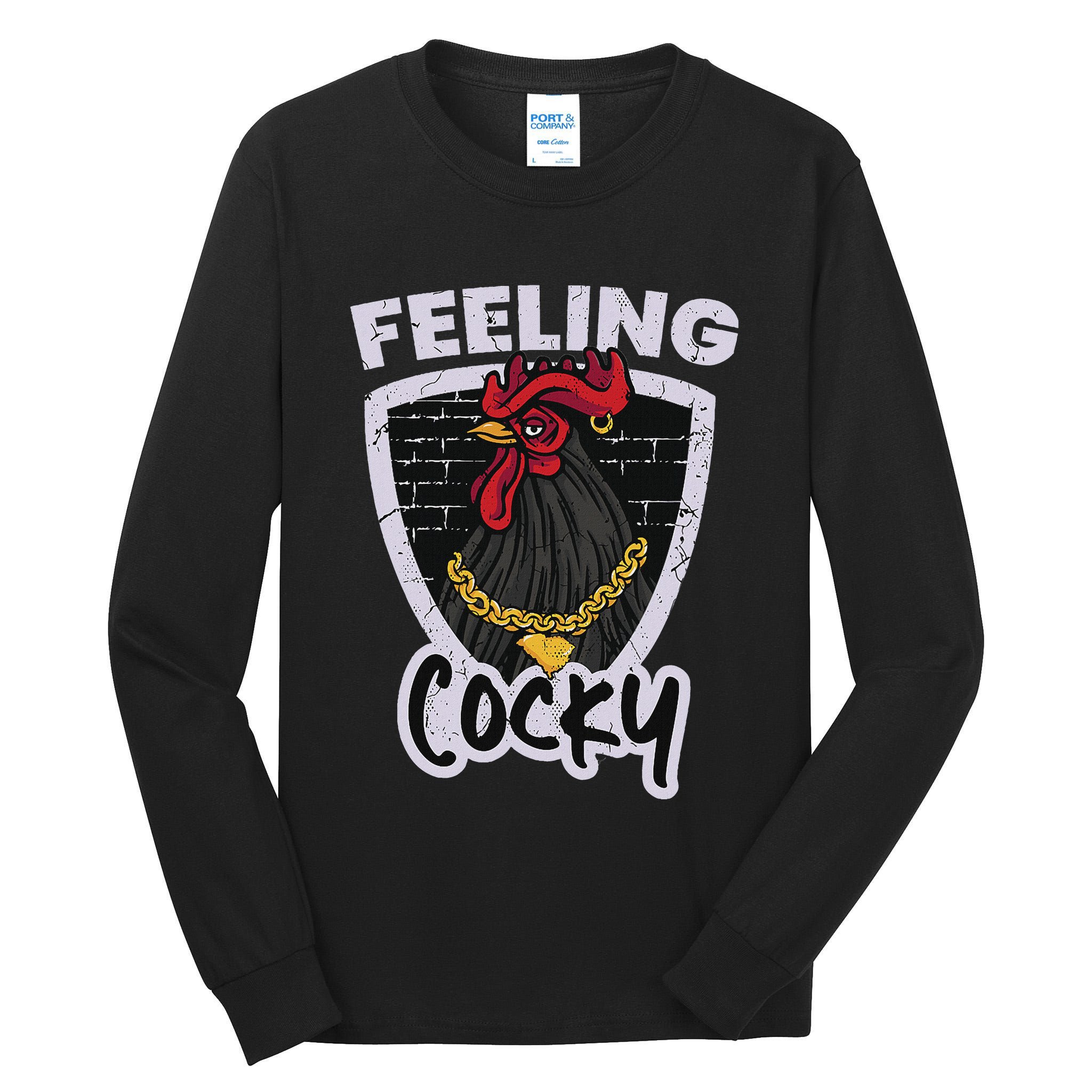 Feeling Cocky In South Carolina Tall Long Sleeve T-Shirt