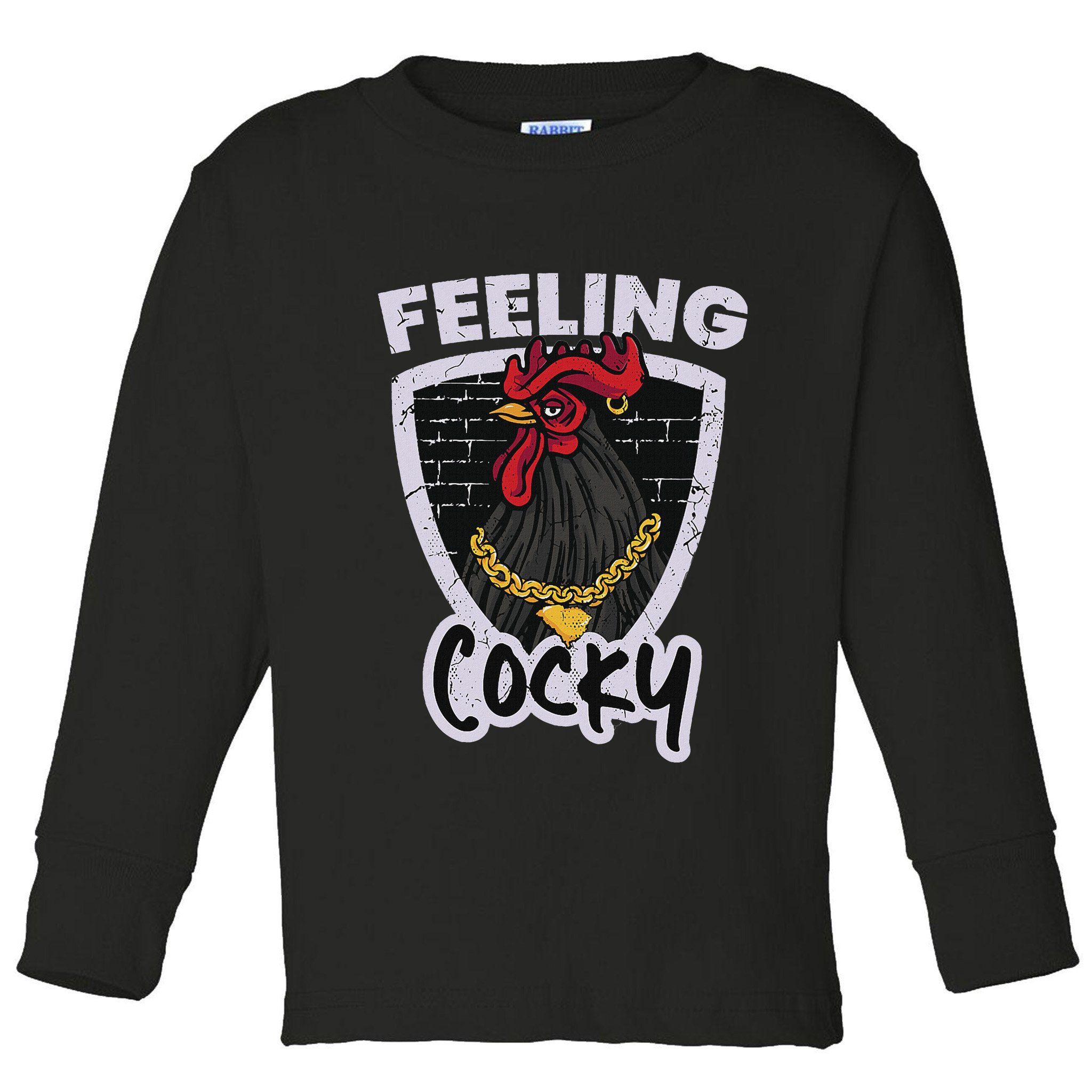 Feeling Cocky In South Carolina Toddler Long Sleeve Shirt