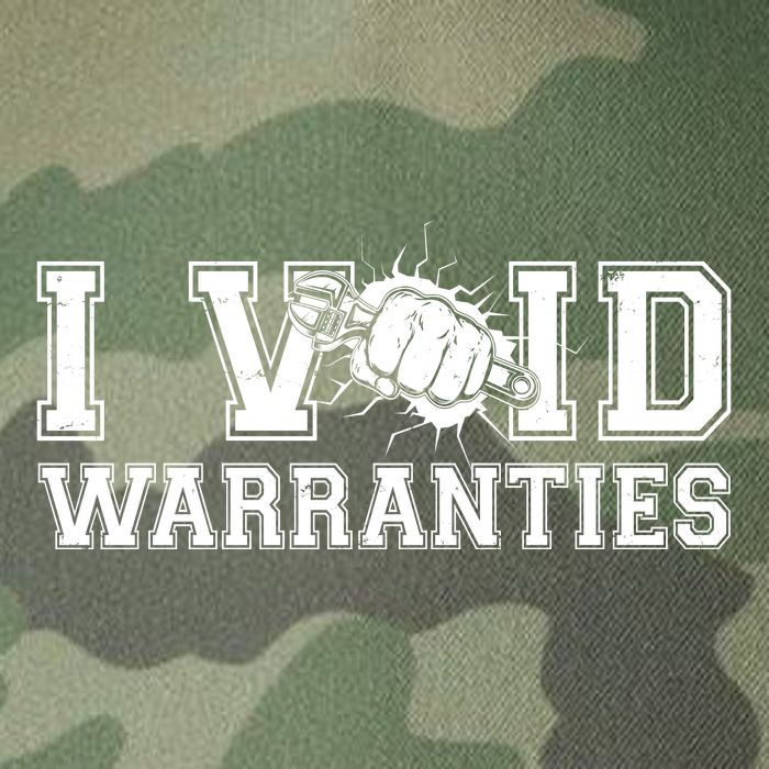 Funny Cool I Void Warranties Legacy Tie Dye Trucker Hat