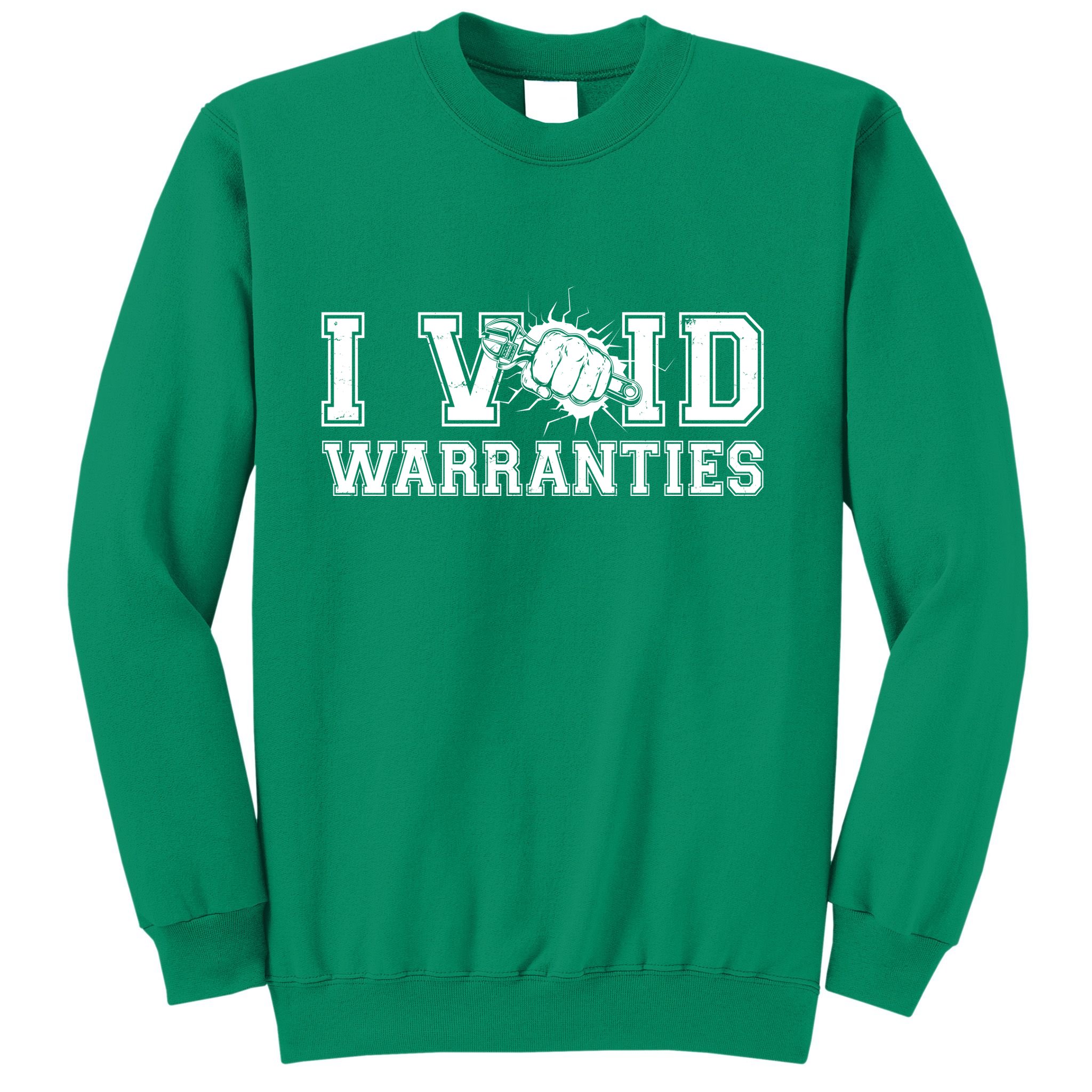 Funny Cool I Void Warranties Sweatshirt