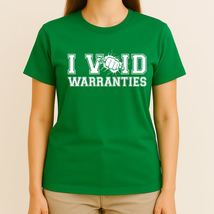 Funny Cool I Void Warranties T-Shirt