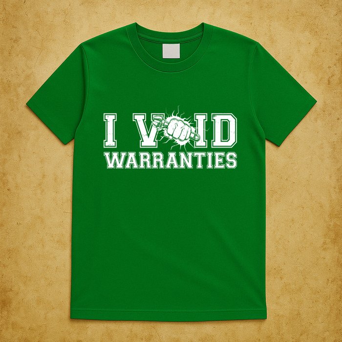 Funny Cool I Void Warranties T-Shirt