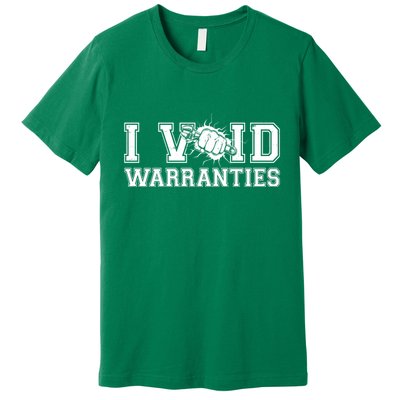 Funny Cool I Void Warranties Premium T-Shirt