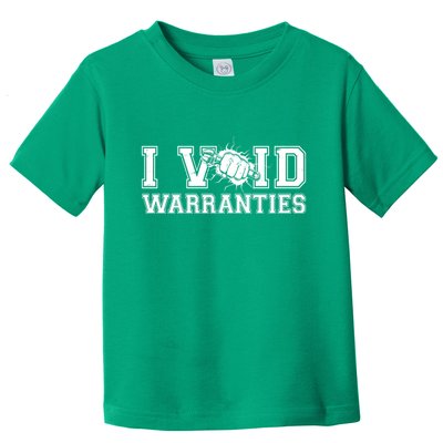 Funny Cool I Void Warranties Toddler T-Shirt