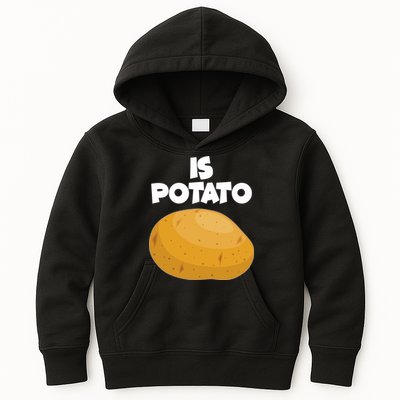 Funny Cute Is Potato Kids Hoodie
