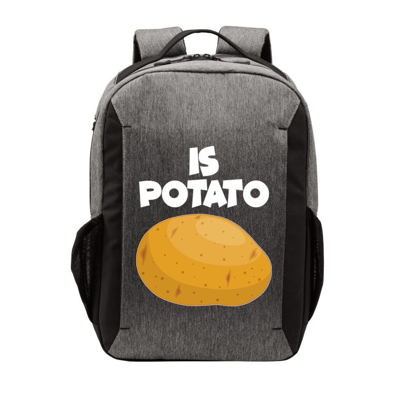 Funny Cute Is Potato Vector Backpack