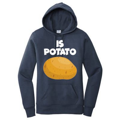 Funny Cute Is Potato Women's Pullover Hoodie