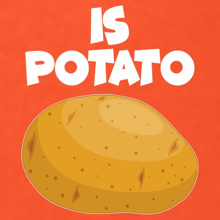 Funny Cute Is Potato V-Neck T-Shirt