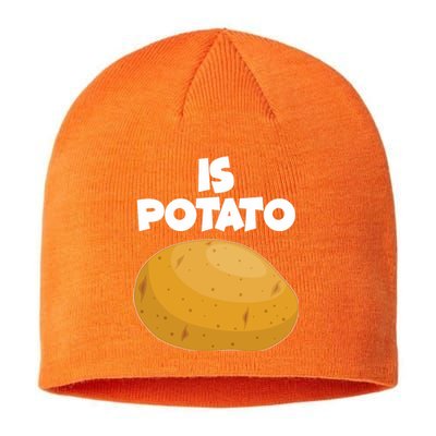 Funny Cute Is Potato Sustainable Beanie