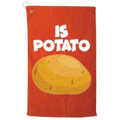 Funny Cute Is Potato Golf Towel