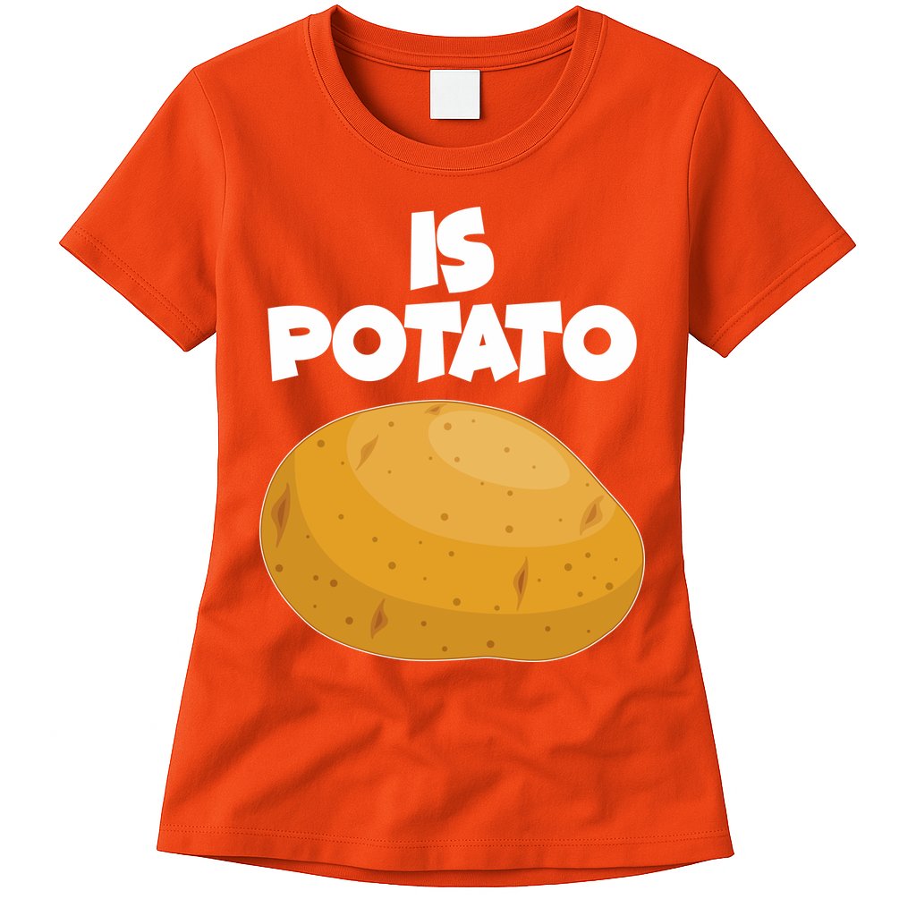 Funny Cute Is Potato Womens T-Shirt