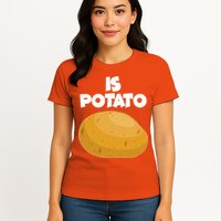 Funny Cute Is Potato Womens T-Shirt