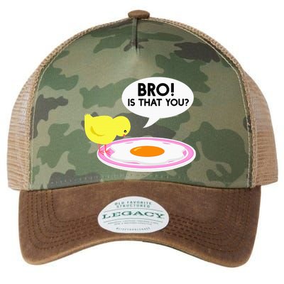 Funny Chicken Is That You Bro Legacy Tie Dye Trucker Hat