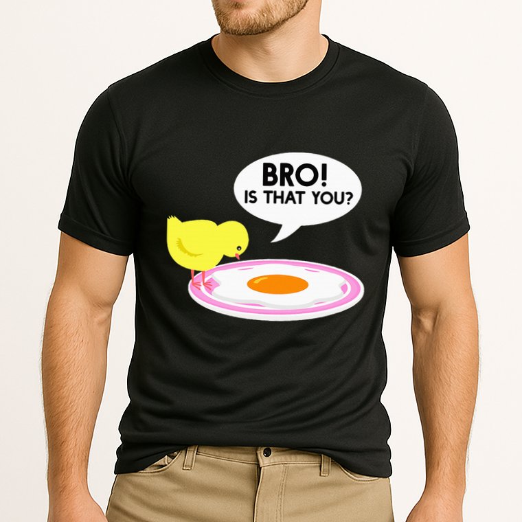Funny Chicken Is That You Bro Performance Shirt