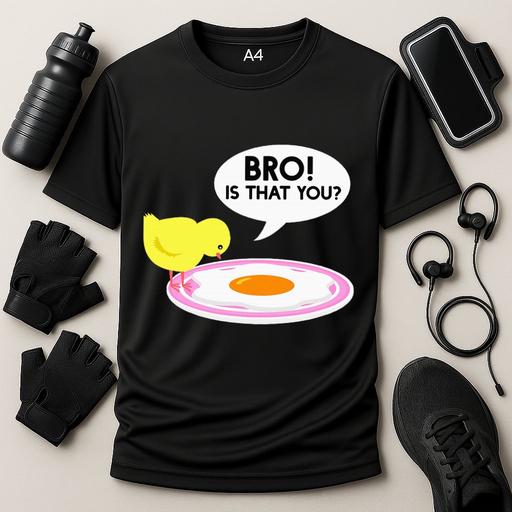 Funny Chicken Is That You Bro Performance Shirt