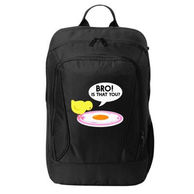 Funny Chicken Is That You Bro City Backpack