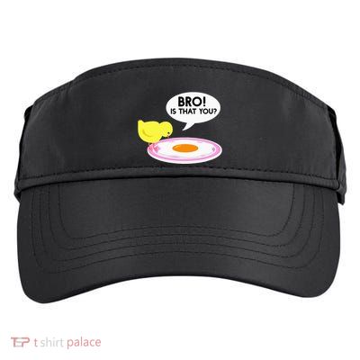 Funny Chicken Is That You Bro Adult Drive Performance Visor