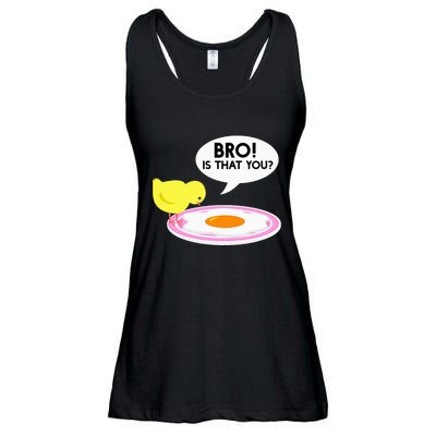 Funny Chicken Is That You Bro Ladies Essential Flowy Tank