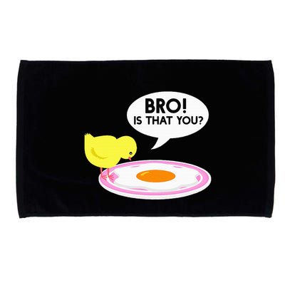 Funny Chicken Is That You Bro Microfiber Hand Towel