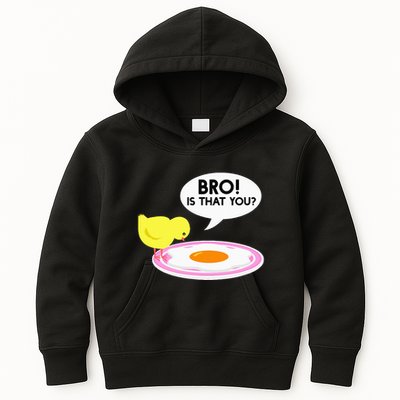 Funny Chicken Is That You Bro Kids Hoodie