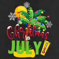 Funny Christmas In July Summer Beach Vacation Xmas Adult Drive Performance Visor