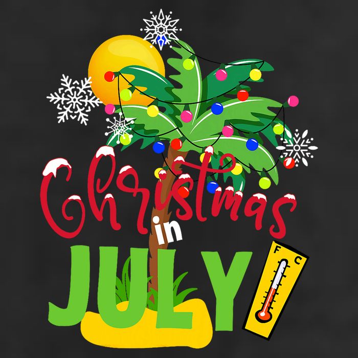 Funny Christmas In July Summer Beach Vacation Xmas Adult Drive Performance Visor