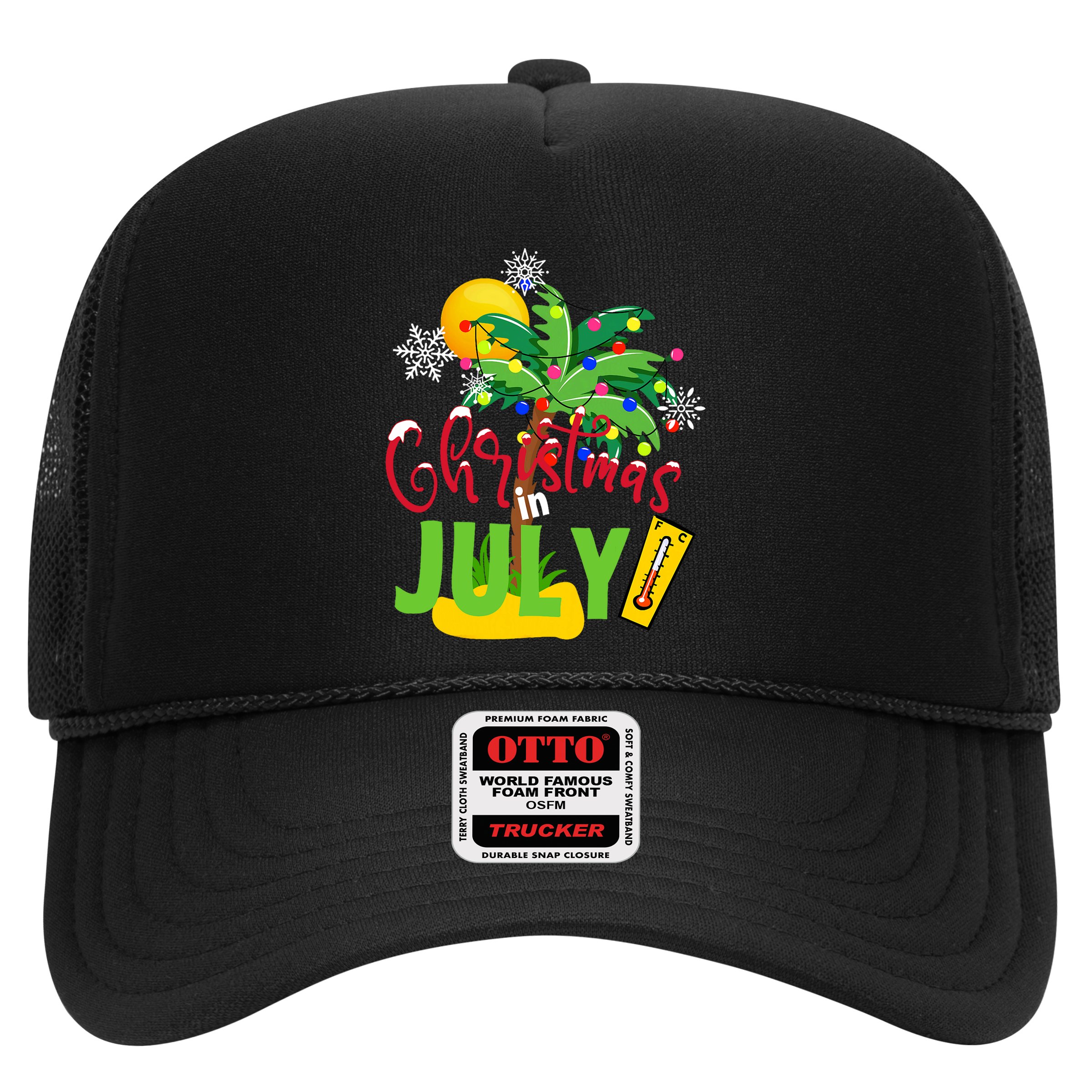 Funny Christmas In July Summer Beach Vacation Xmas Hat