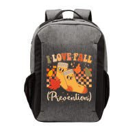 Funny Cute I Love Fall Prevention Retro Cartoon Socks Autumn Lover Vector Backpack