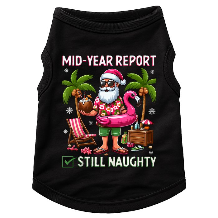 Funny Christmas In July Mid Year Report Still Naughty Doggie Tank