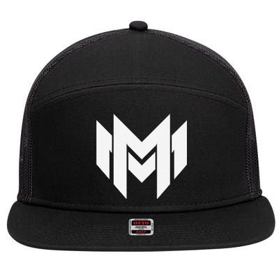 Funny Cool Intermiami Soccer Team Gift 7 Panel Mesh Trucker Snapback Hat