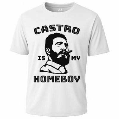 Fidel Castro Is My Homeboy Funny Cuba Performance Shirt