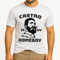 Fidel Castro Is My Homeboy Funny Cuba Cooling Performance Crew T-Shirt