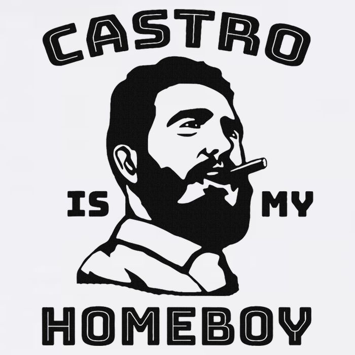 Fidel Castro Is My Homeboy Funny Cuba Sustainable Bucket Hat
