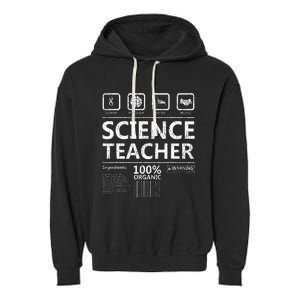 Funny Creative Intelegent Science Chemistry Biology Teacher Garment-Dyed Fleece Hoodie