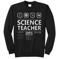 Funny Creative Intelegent Science Chemistry Biology Teacher Tall Sweatshirt