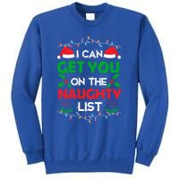 Funny Christmas I Can Get You On Naughty List Gift Sweatshirt