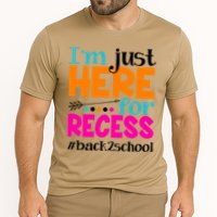 Funny Cute I'm Just Here For Recess #Back 2 School Cooling Performance Crew T-Shirt