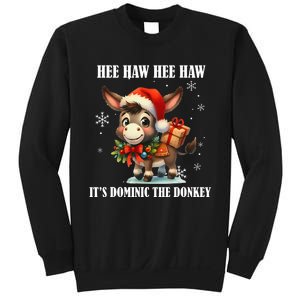 Funny Christmas Italian Christmas Donkey Dominic The Donkey Sweatshirt