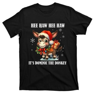 Funny Christmas Italian Christmas Donkey Dominic The Donkey T-Shirt