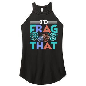 Fish Corals I'd Frag That Reef Funny  Women's Perfect Tri Rocker Tank