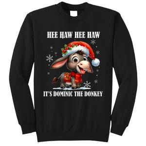 Funny Christmas Italian Christmas Donkey Dominic The Donkey Sweatshirt