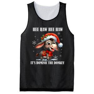 Funny Christmas Italian Christmas Donkey Dominic The Donkey Mesh Reversible Basketball Jersey Tank