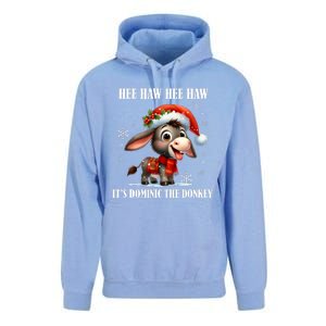 Funny Christmas Italian Christmas Donkey Dominic The Donkey Unisex Surf Hoodie