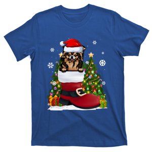 Funny Chihuahua In The Shoe Santa Hat Ugly Christmas Sweater Cool Gift T-Shirt