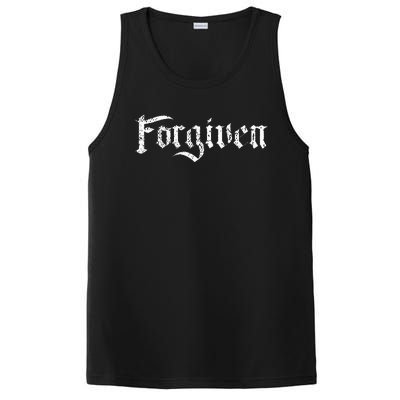 Forgiven Christian Inspirational Design PosiCharge Competitor Tank