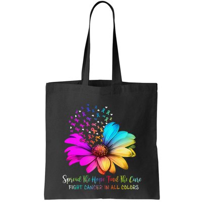Fight Cancer In All Color Spread The Hope Find A Cure P.Ink Gift Bag